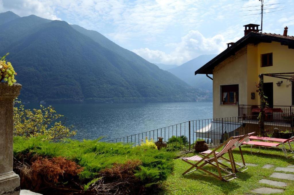 The Comfort - Big Apartment In Villa With Garden And Terrace Argegno Eksteriør billede